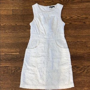 Tart XS Lace Sleeveless Dress White